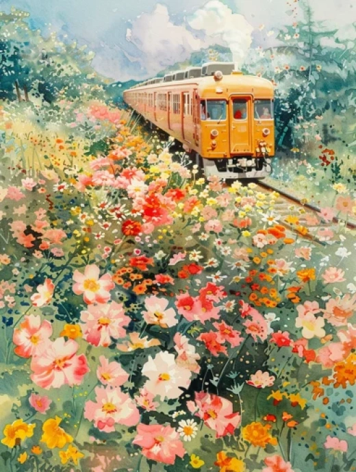 令人陶醉的列車之旅-描繪充滿魅力的火車環境 - 第2731期