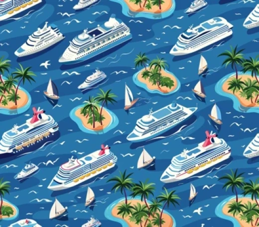 加勒比游轮系列-畅游蓝色海洋的度假假期 - 第7416期