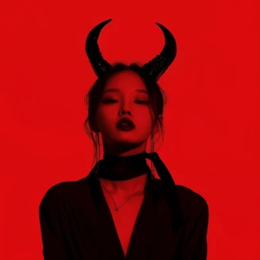 未來主義女性形象圖片集合-神秘的外星女郎、黑色時尚 - 第4378期