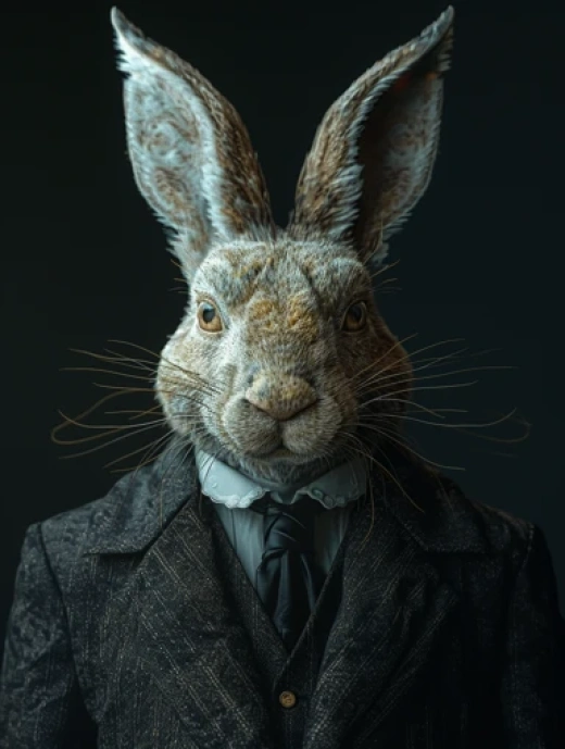奇幻兔子形象集合-魔法使的宠物和学者的形象 - 第9784期