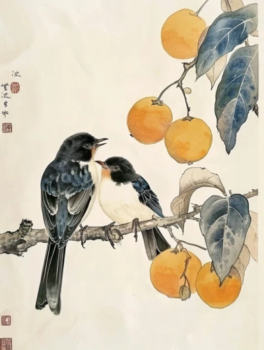 中國畫鳥與花系列 - 第1527期