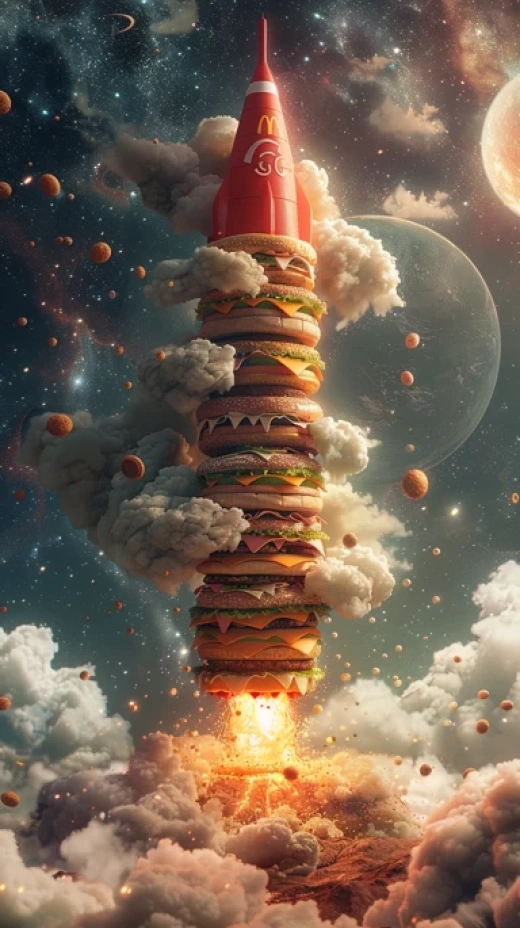 太空探索圖片集合-現代太空飛船、童趣太空站、復古火箭等 - 第3018期