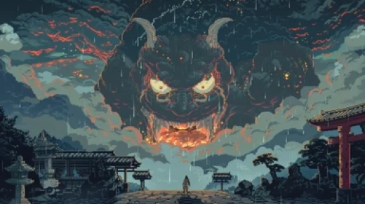 東方幻想世界-神龍、武士、怪物、城市的奇幻之旅 - 第3984期