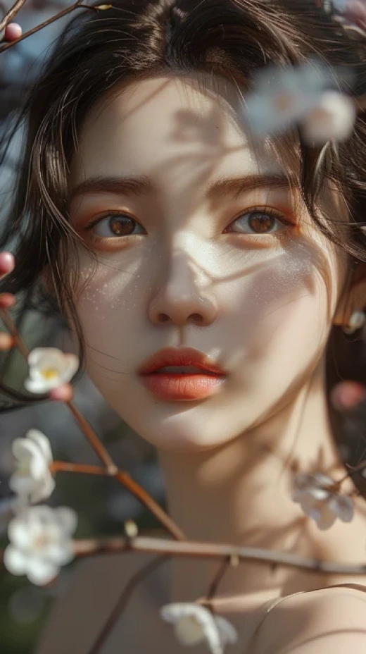 亞洲美女與花-充滿夢幻美感的中國風攝影作品 - 第6524期