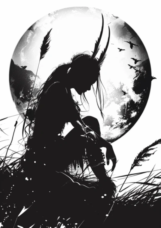 黑暗幻想插畫集合-扭曲的天使、軍刀持者塞菲羅斯、龍之戰士 - 第3670期