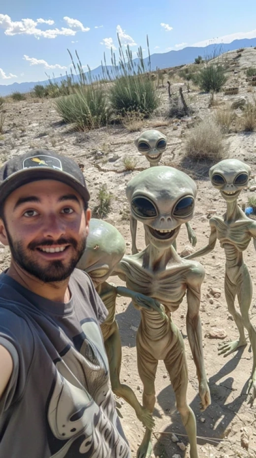 外星人生活照片集合-神秘的火星生物及其地球之旅 - 第7815期