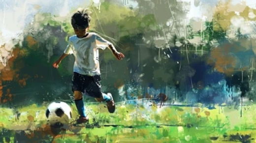 街头足球摄影集-真实中国男孩踢足球 - 第7382期