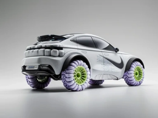 未来主义概念SUV图片集合-银色电动概念车 - 第3792期