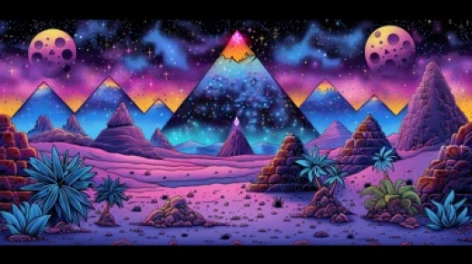 Psychedelic夢(mèng)幻壁紙集合-獨(dú)特的藝術(shù)風(fēng)格墻紙?jiān)O(shè)計(jì) - 第2715期