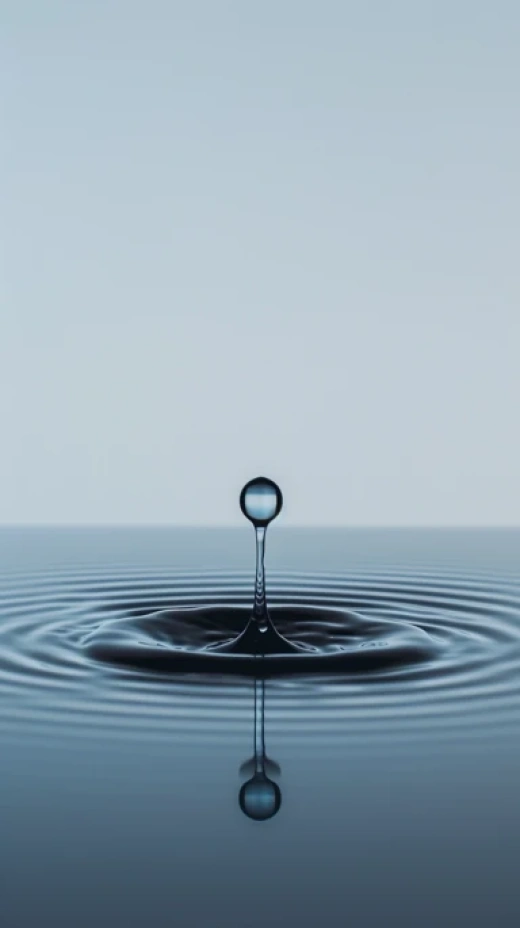 水滴创造涟漪-单滴水的力量与影响 - 第1840期