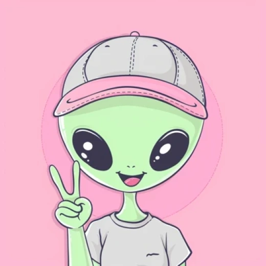 卡通外星人形象系列-幽默可怕的外星人卡通圖像 - 第4805期