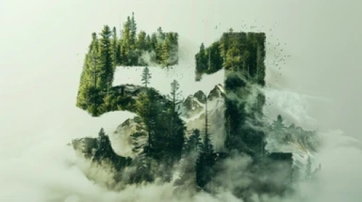 奇幻風景畫集-夢幻云霧山脈和草地湖泊 - 第6480期