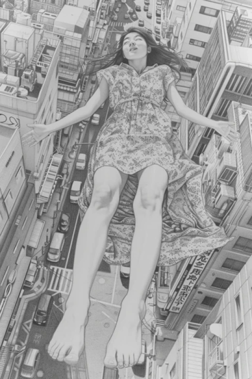 藝術風格畫集合-結合巴里·溫莎-史密斯和Artgerm的風格 - 第9562期