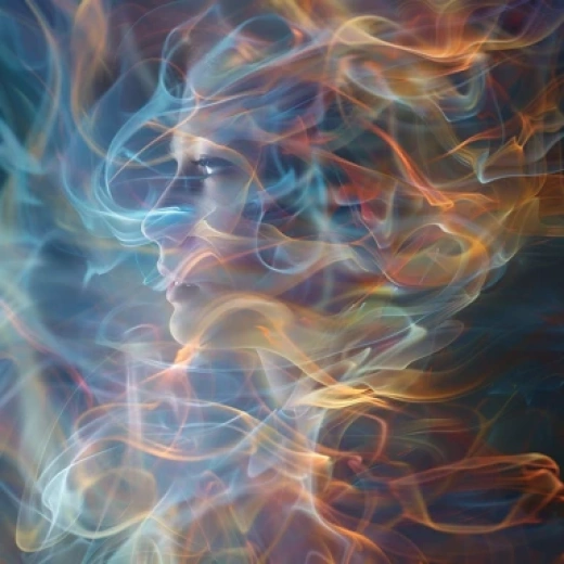 幽靈舞者的神秘世界-鬼魅舞者與光球的幻境 - 第6031期