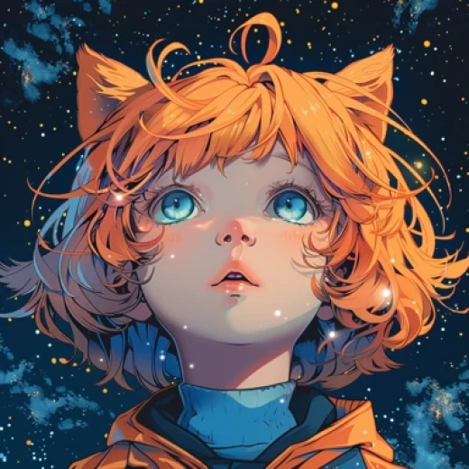 童話星空世界-夢幻星空下的動漫風景畫 - 第9231期