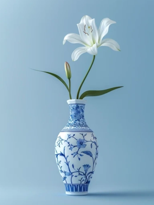 中国传统陶瓷与彩瓷花瓶图集 - 第3842期