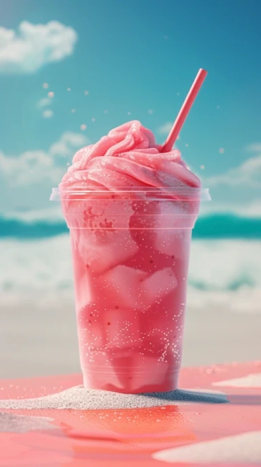 果汁冰沙系列-热带宝藏、草莓奶昔、西瓜饮料等 - 第4821期