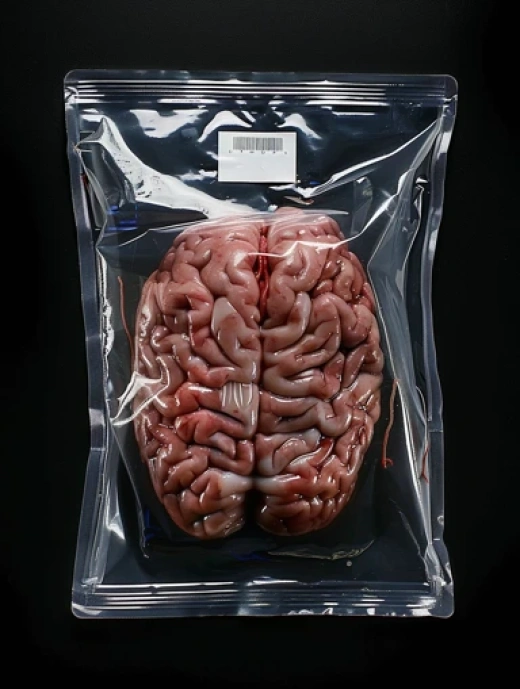 科技风人脑图像集合-展示3D生物机械大脑、金色雕刻脑等形象 - 第0564期