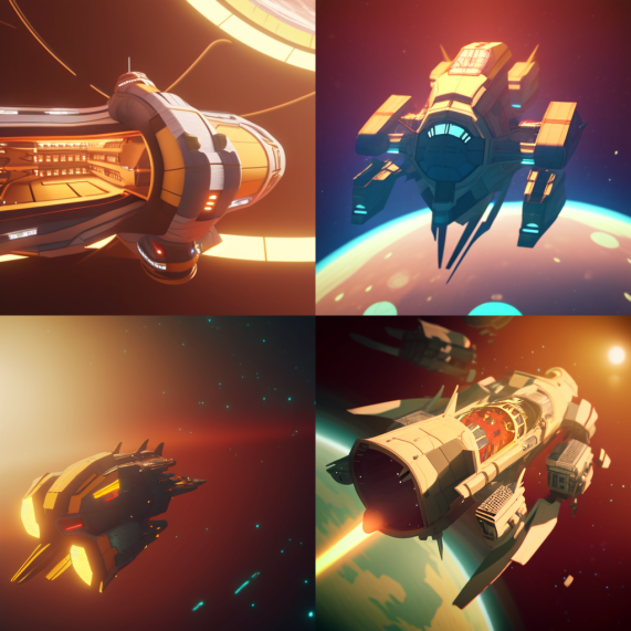 nonifa1862_Spaceship_equidistant_3D_design_soft_shadows_warm_co_ef663947-aaae-4a2a-918c-d85f96fdb3bd
